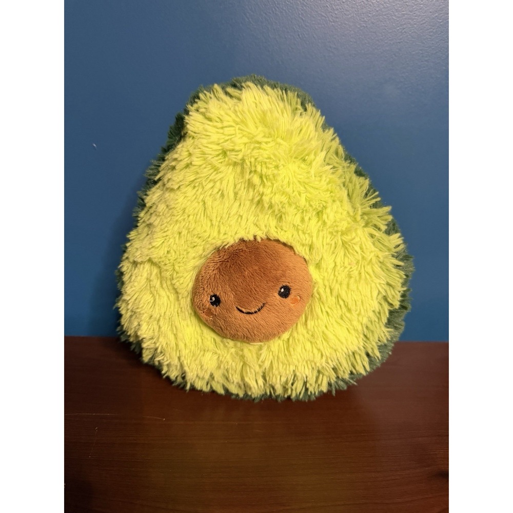 Squishable Comfort Food Avocado Plush Stuffed Toy Kawaii Food Plush Green Cut